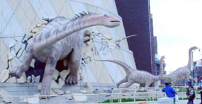 Indy Children's Museum - Dinosaur Break-out