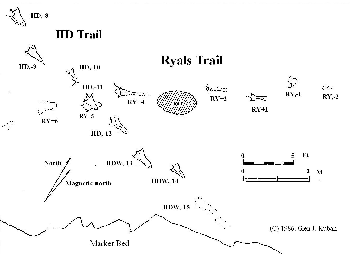 Ryals Trail map